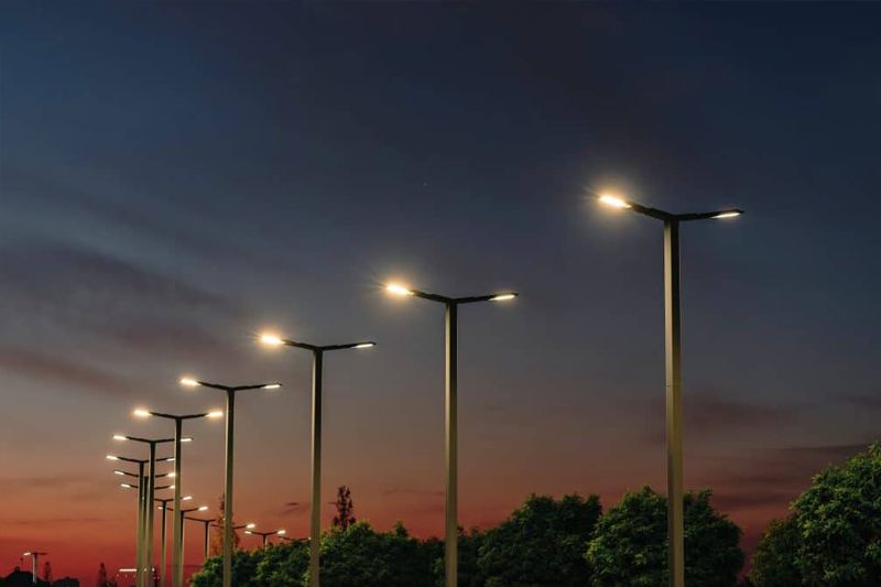 Street Lights : Well-lit streets ensuring safety, security, and modern living.